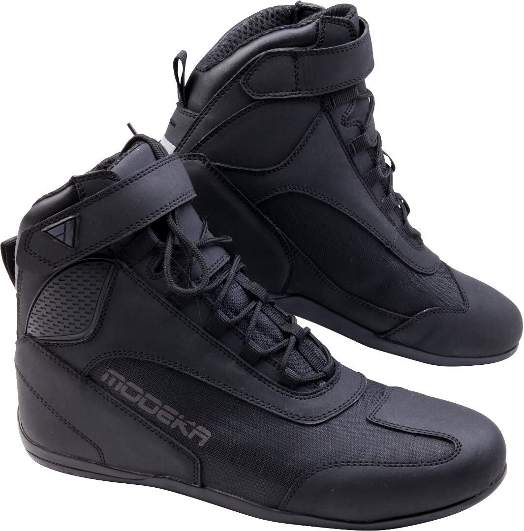 Modeka Kumani Motorradstiefel (Black,44) von Homry