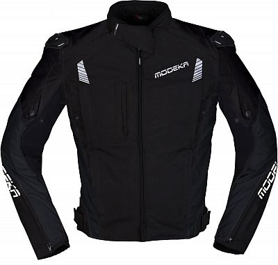 Modeka Lineos, Textiljacke - Schwarz - 3XL von Modeka