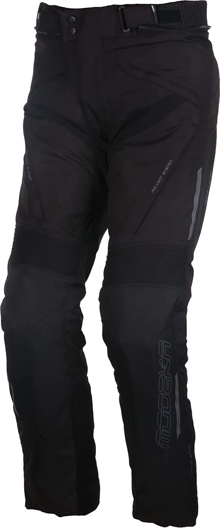 Modeka Lonic Motorrad Textilhose, schwarz, Kurz L von Modeka