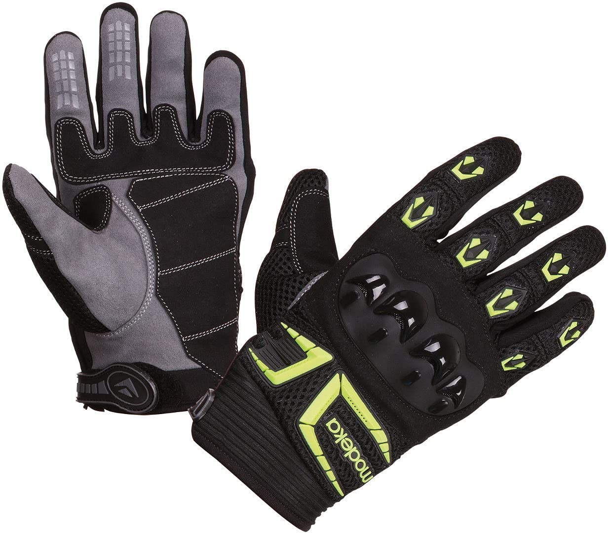 Modeka MX Top Handschuhe (Black/Neon,11) von Modeka