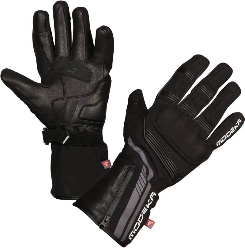 Modeka Makari Motorradhandschuhe, schwarz, 8 von Modeka