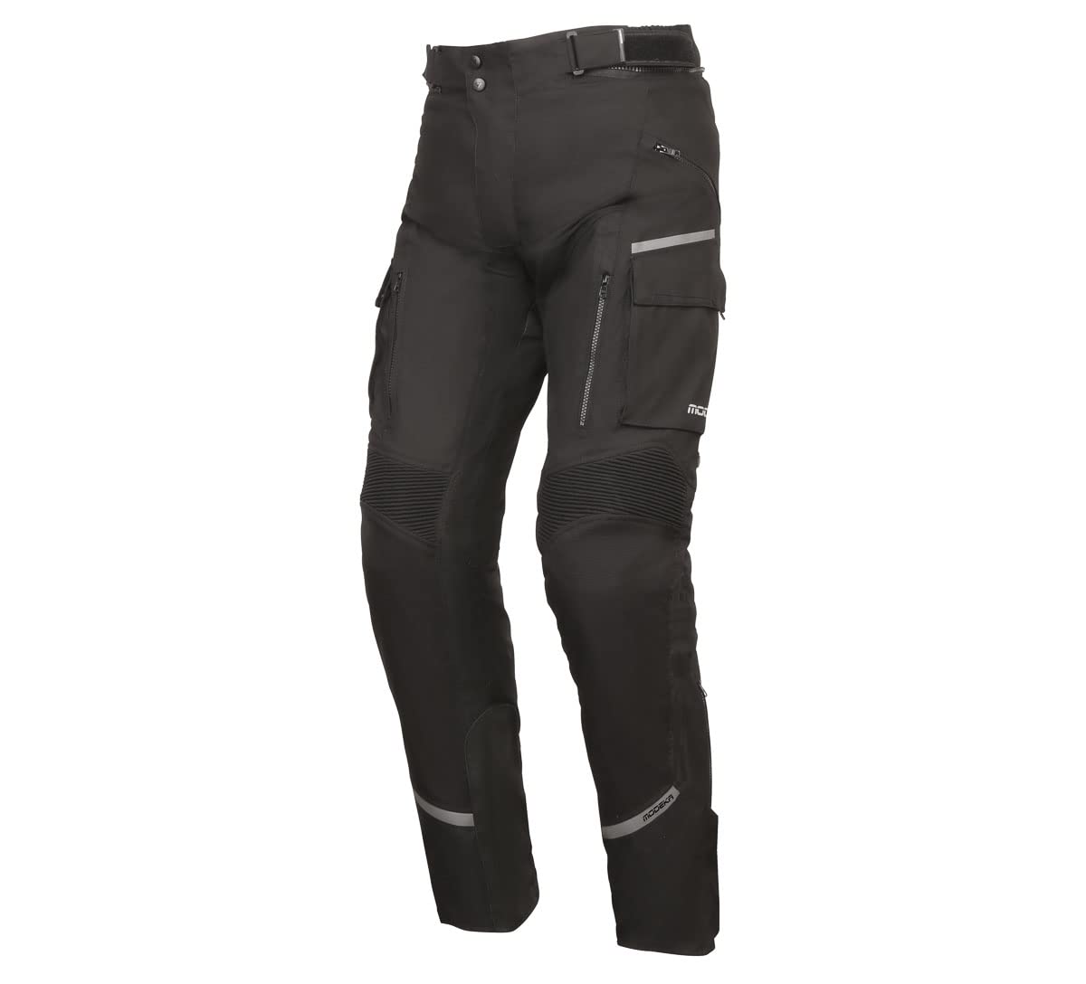 Modeka Motorradhose TROHN Stretch Cordura mit Protektoren CE AA wasserdicht Hosenträger, 3XL von Modeka