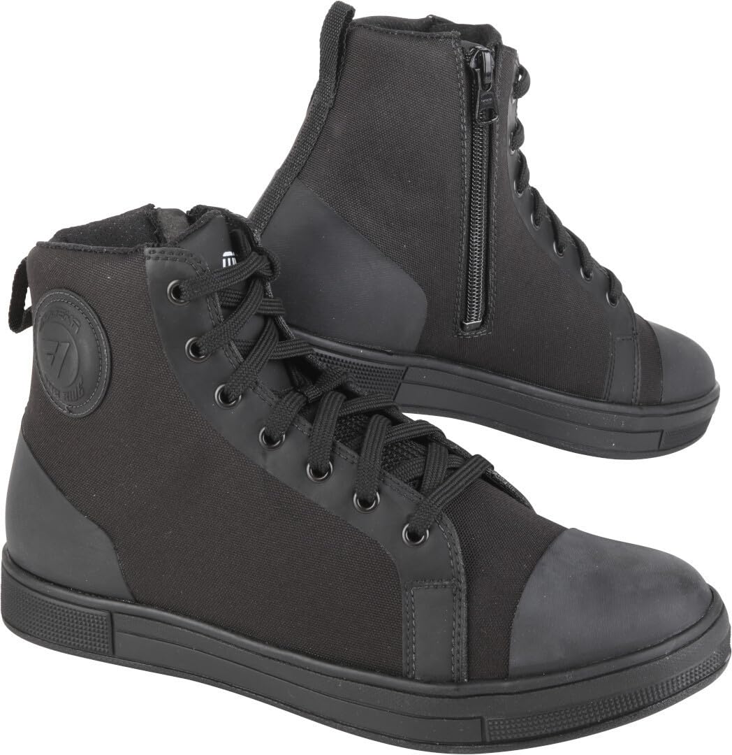 Modeka Pierce Motorrad Schuhe, schwarz, 43 von Modeka