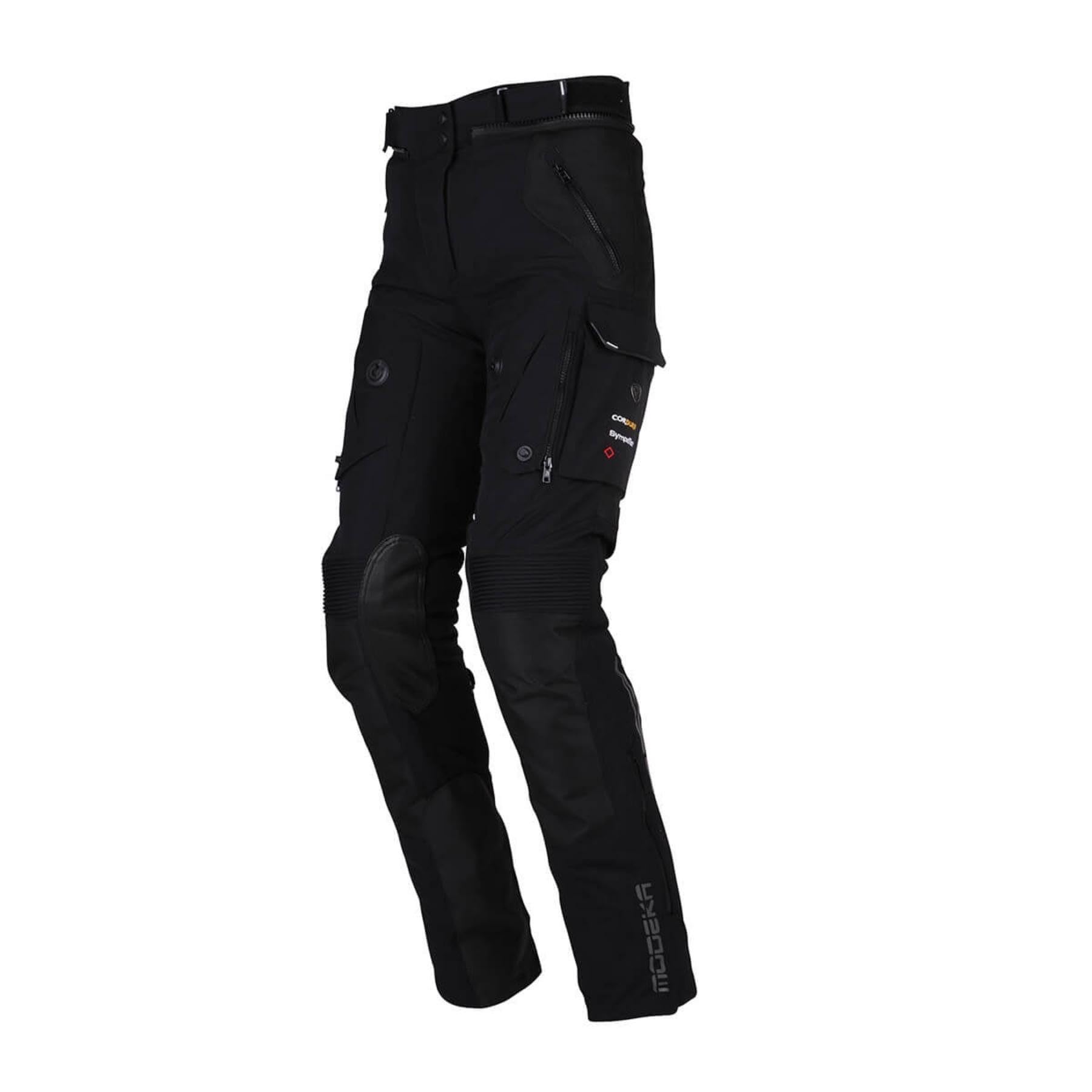 Modeka Panamericana 2 Damen Motorrad Textilhose, schwarz, 24 von Modeka