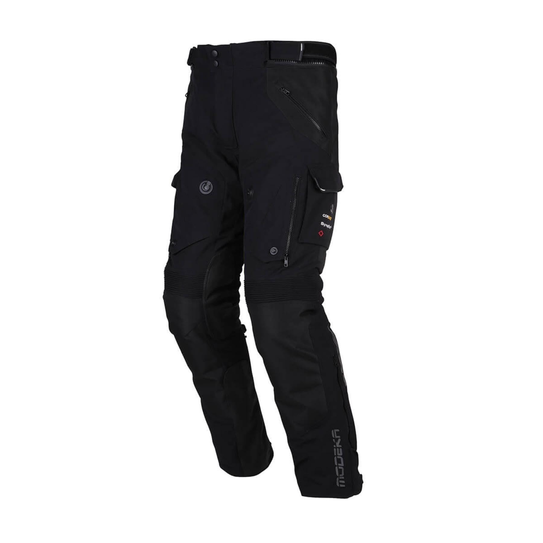 Modeka Panamericana 2 Motorrad Textilhose, schwarz, L von Modeka