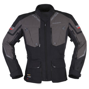 Modeka Panamericana II Textiljacke Schwarz Grau von Modeka