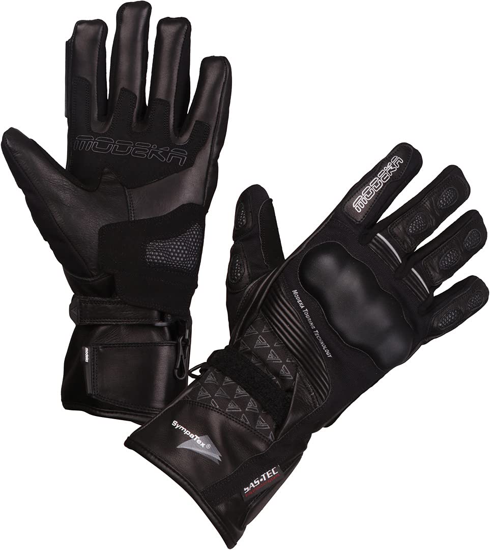 Modeka Panamericana Motorradhandschuhe, schwarz, 10 von Modeka