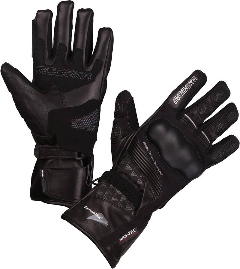 Modeka Panamericana Motorradhandschuhe, schwarz, 10 von Modeka