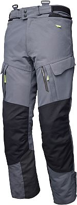 Modeka Paneo LT, Textilhose wasserdicht - Grau/Schwarz - M von Modeka