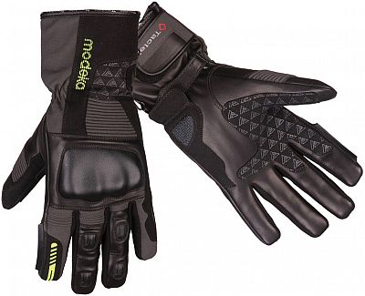 Modeka Tacoma, Handschuhe Damen - Schwarz/Dunkelgrau - XS von Modeka