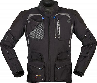 Modeka Tacoma III, Textiljacke - Schwarz - 5XL von Modeka