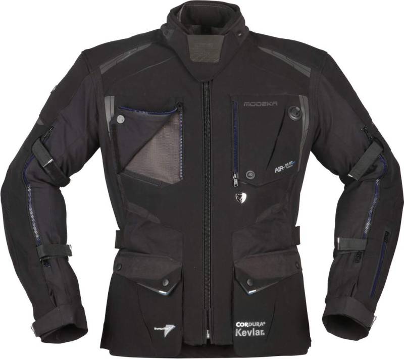 Modeka Talismen Motorrad Textiljacke (Black,XL) von Modeka