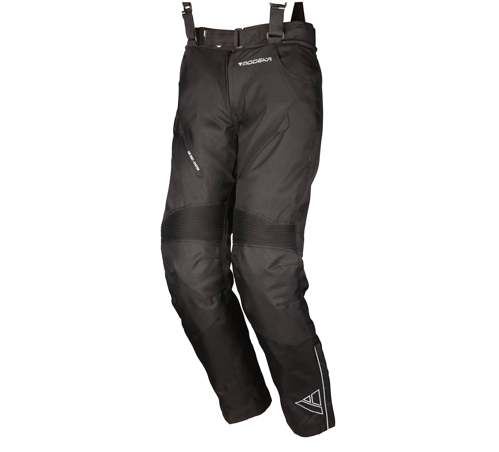 Modeka Tarex Motorrad Textilhose, schwarz, 4XL von Modeka