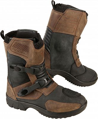 Modeka Tariko, Stiefel wasserdicht - Braun - 45 EU von Modeka