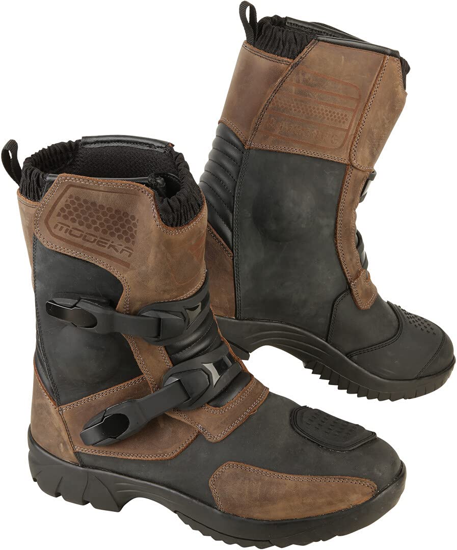 Modeka Tariko Motorradstiefel (Brown,44) von Modeka