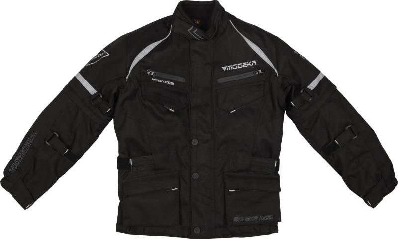 Modeka Tourex II Kinder Motorrad Textiljacke Schwarz 152 von Modeka