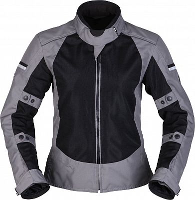 Modeka Veo Air, Textiljacke Damen - Schwarz/Grau - 34 von Modeka