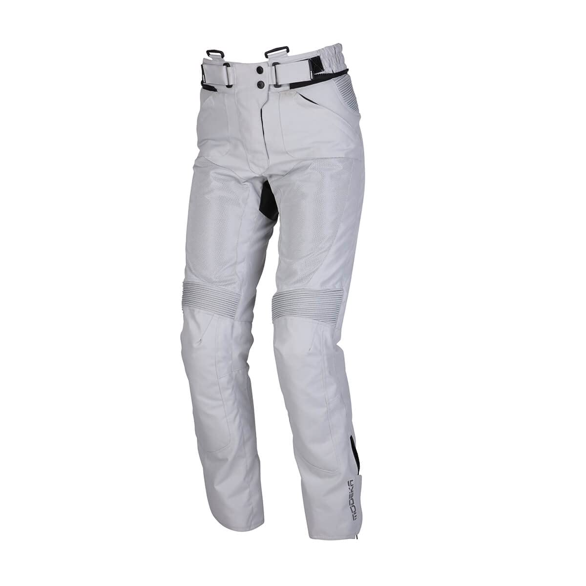 Modeka Veo Air Damen Motorrad Textilhose (Light Grey,38) von Modeka