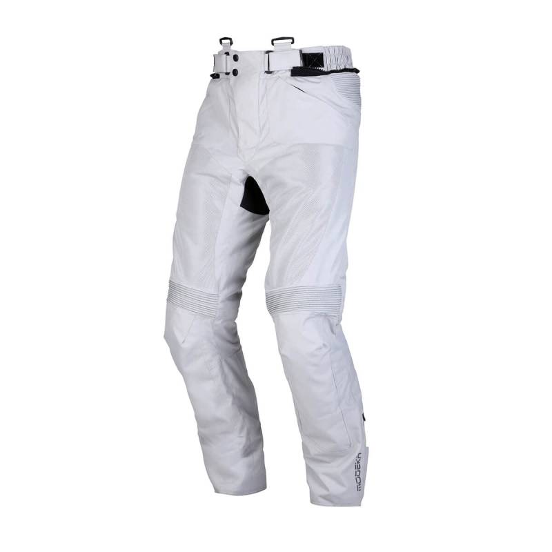 Modeka Veo Air Motorrad Textilhose, hellgrau, XL von Modeka