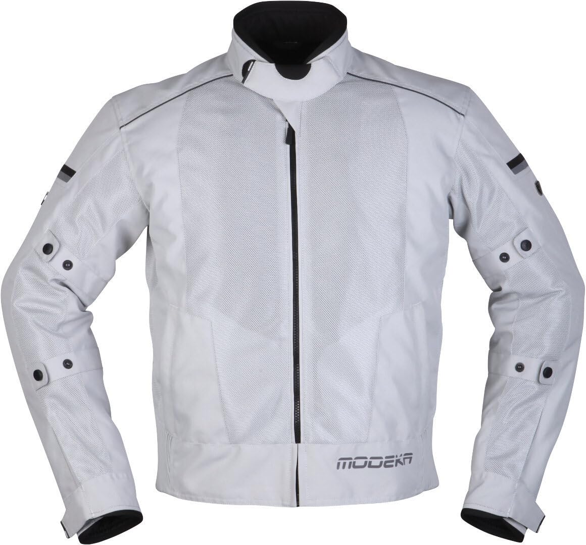 Modeka Veo Air Motorrad Textiljacke, hellgrau, 2XL von Modeka