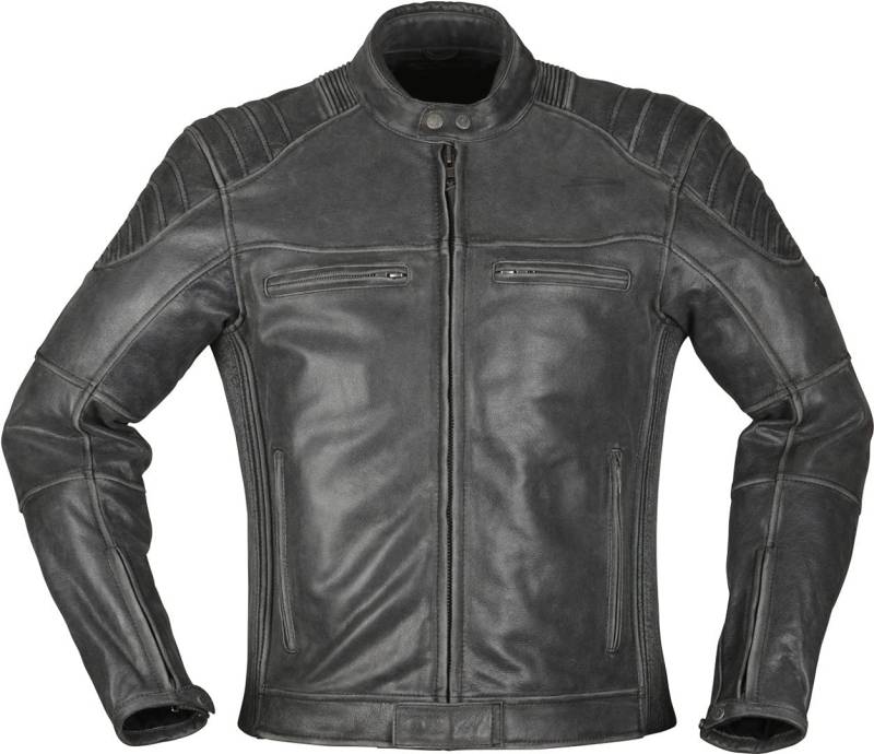 Modeka Vincent Aged Motorrad Lederjacke, schwarz, 4XL von Modeka