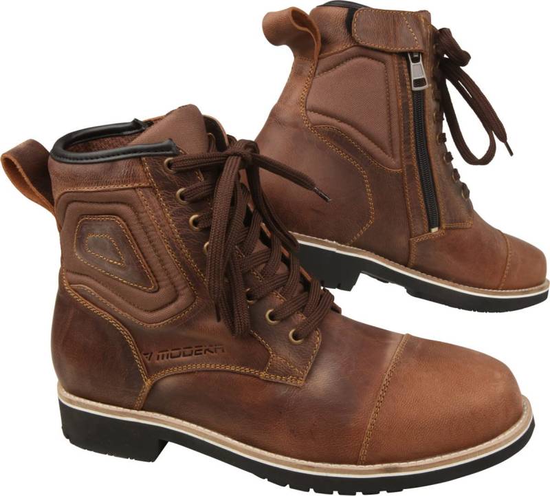 Modeka Wolter Motorradstiefel (Brown,41) von Modeka