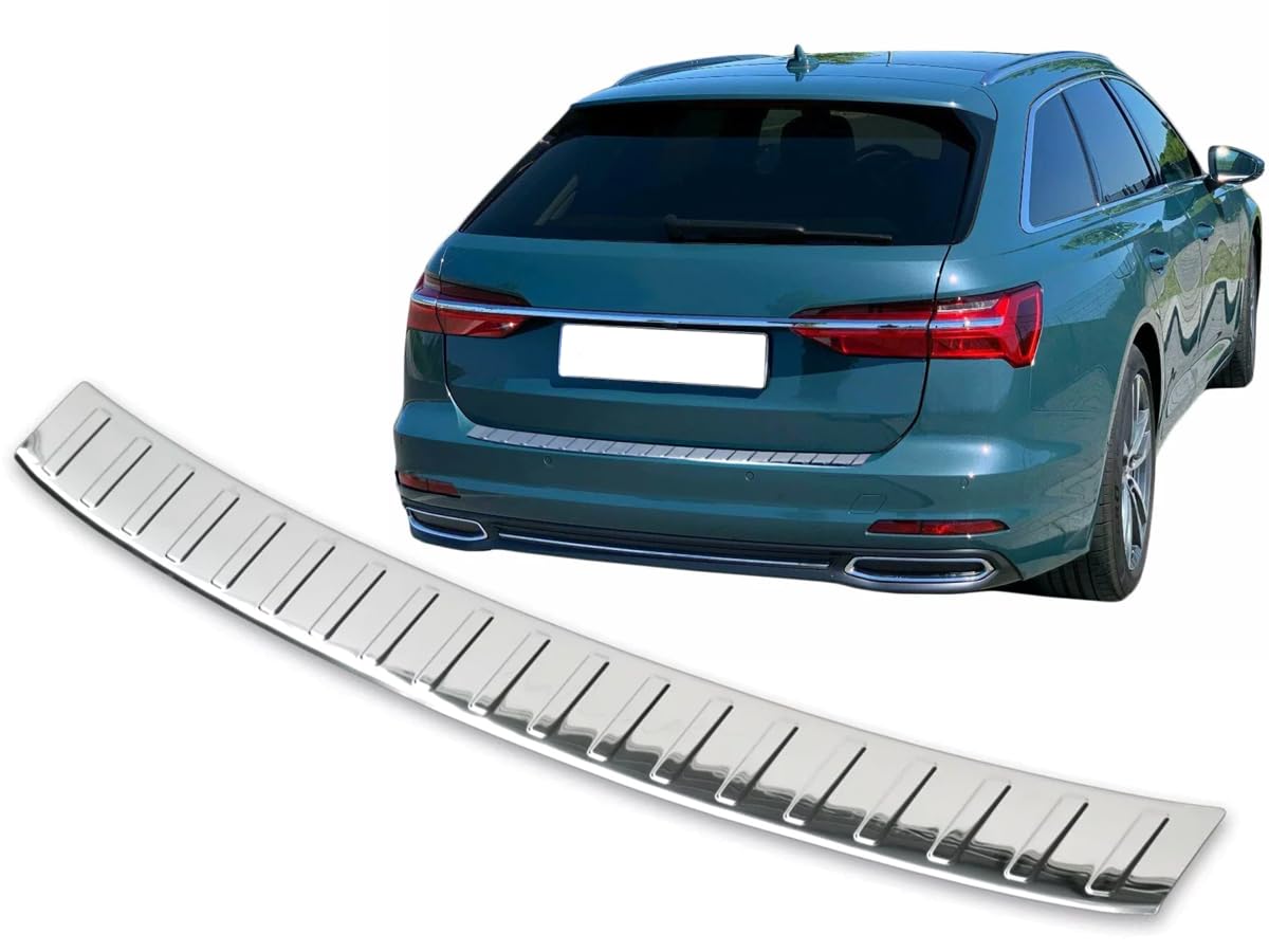 Ladekantenschutz für Audi A6 | C8 | Avant ab 2018+ aus verchromtem Edelstahl Ladekantenschutz für Audi A6 | C8 | Avant ab 2018+ aus verchromtem Edelstahl von Modifycar