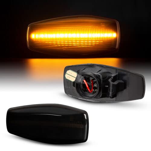 Modifycar LED-Seitenblinker, geeignet für Kia | Carnival 2005-2014 | OPIRUS 2003-2010 Signallicht, Canbus SMD-Deckenleuchte, Rauchgrau von Modifycar