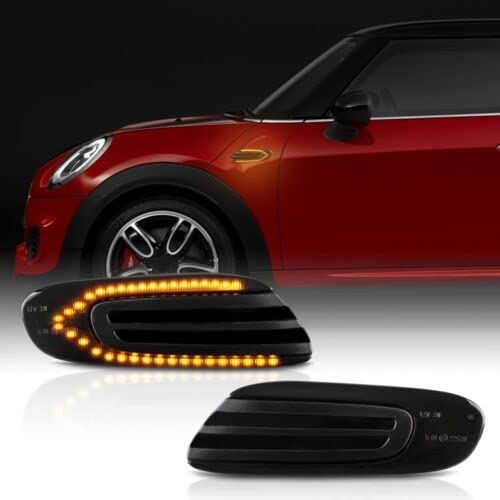 Modifycar LED-Seitenblinker passend für Mini | F55, F56, F57 | seit 2014+ Signallicht Canbus SMD Deckenleuchte rauchgrau von Modifycar