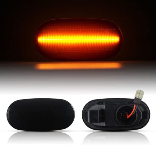 Modifycar LED-Seitenblinker passend für Mitsubishi Lancer V + VI | 1991-2003 Signallicht Canbus SMD Deckenleuchte rauchfarben von Modifycar