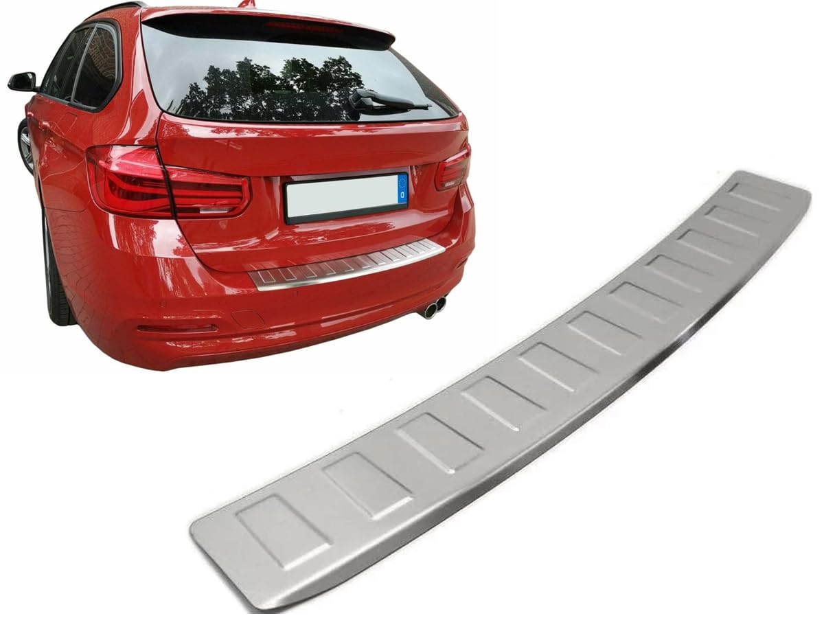 Stoßstangenschutz hinten, passend für BMW Serie 3 | F31 | Touring - Zwischen 2012 und 2019 Edelstahl matt Schutz für Ladekantenschutz Stoßstangenschutz hinten, passend für BMW Serie 3 | F31 | Touring - Zwischen 2012 und 2019 Edelstahl matt Schutz für Ladekantenschutz von Modifycar