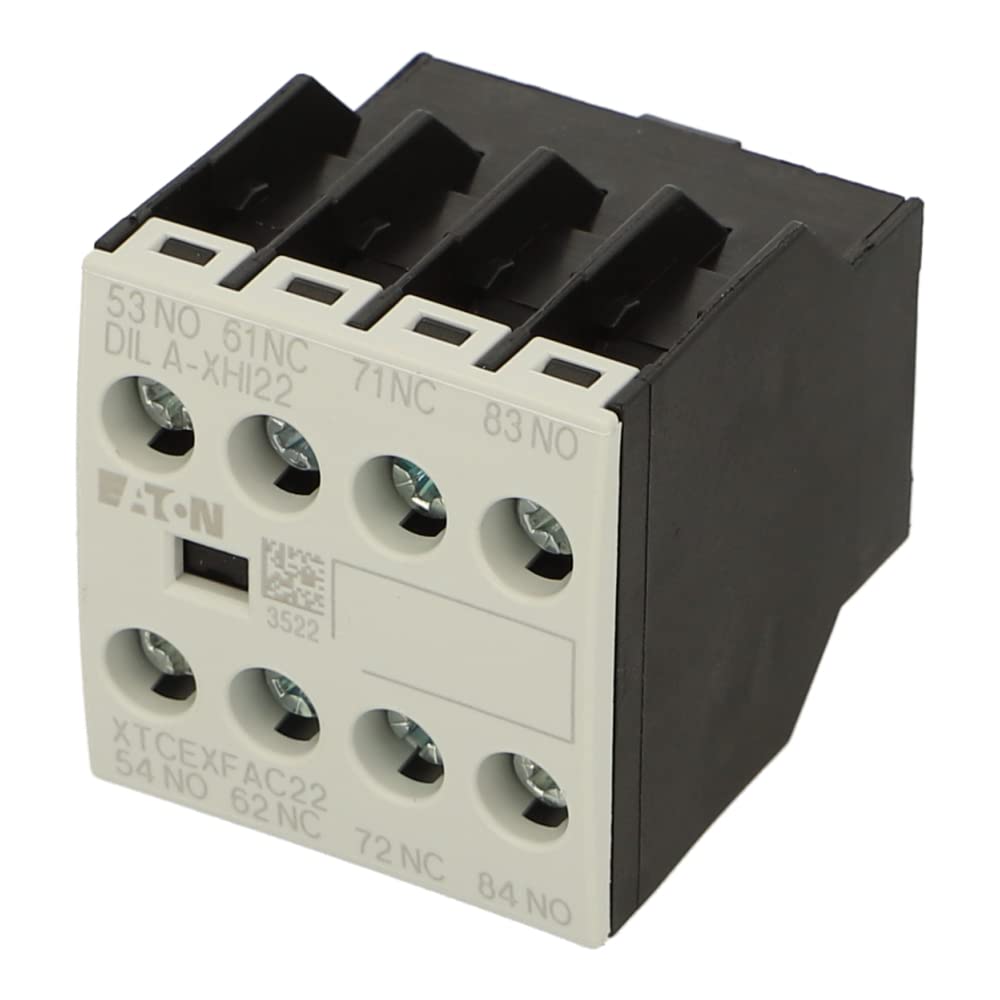 DILA-XHI22 | Y7-276426 | MOELLER AUXILIARY CONTACT MODULE, FRONT MOUNTING, 4 POLE, 2NO+2NC, SCREW TERMINALS von Moeller