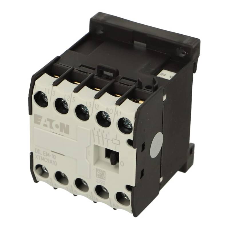 DILEM1024VAC | DILEM-10(24V50HZ) | Y7-10005 | MOELLER CONTACTOR, 24V, 50HZ, 3 POLES, 4 KW, CONTACTS N/O = 1NO, SCREW TERMINALS, AC OPERATION von Moeller