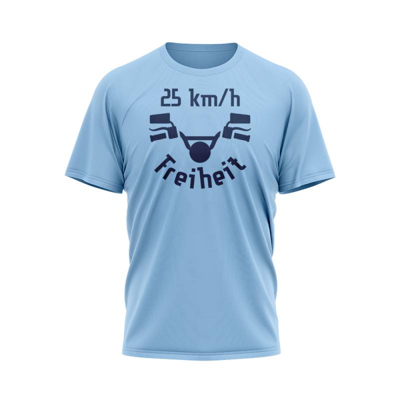 25 km/h Freiheit Logo T-Shirt von Mofalegends