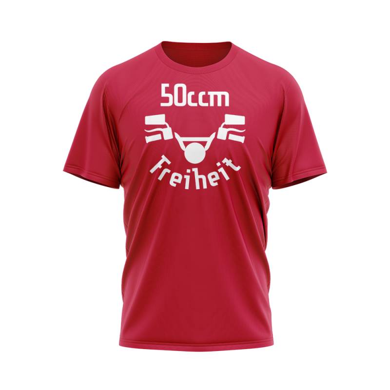 50ccm Freiheit Logo T-Shirt von Mofalegends