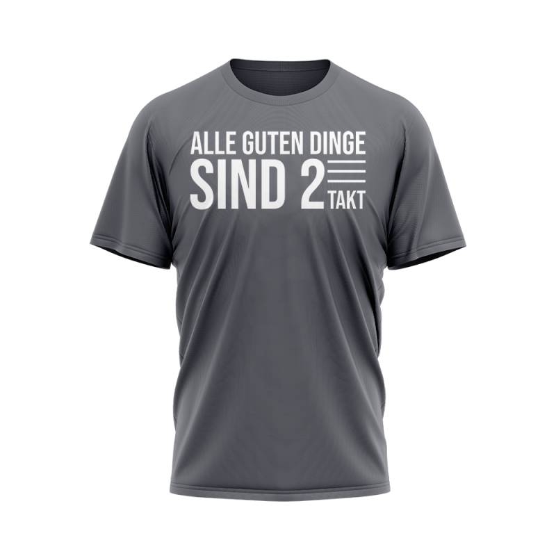 Alle guten Dinge sind 2-Takt Logo T-Shirt von Mofalegends