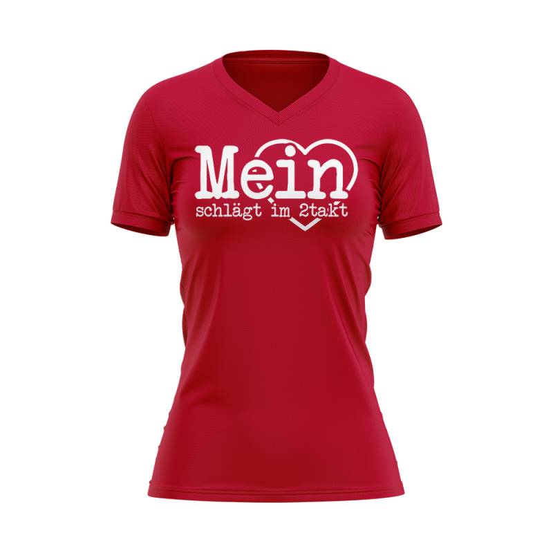 Damen T-Shirt mit Druck "HERZ" von Mofalegends