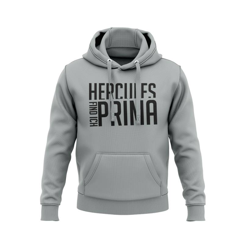 Hoodie in verschiedenen Farben mit Aufdruck "Hercules find ich Prima" von Mofalegends