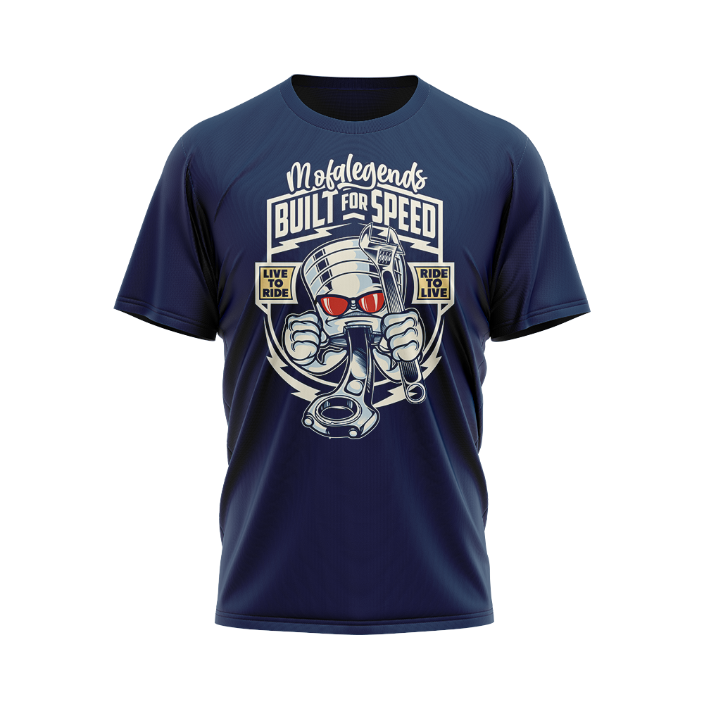 ORIGINAL "Mofalegends" Build for Speed T-Shirt von Mofalegends