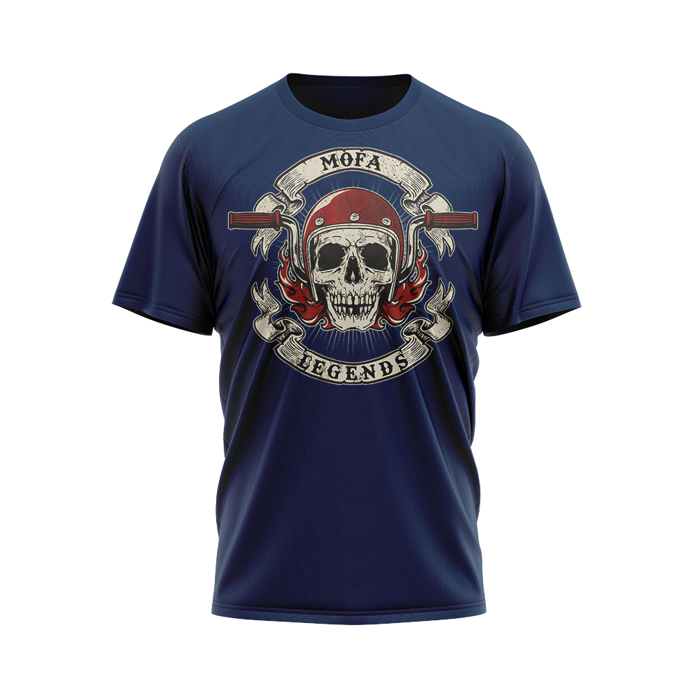 ORIGINAL "Mofalegends" Skull T-Shirt von Mofalegends