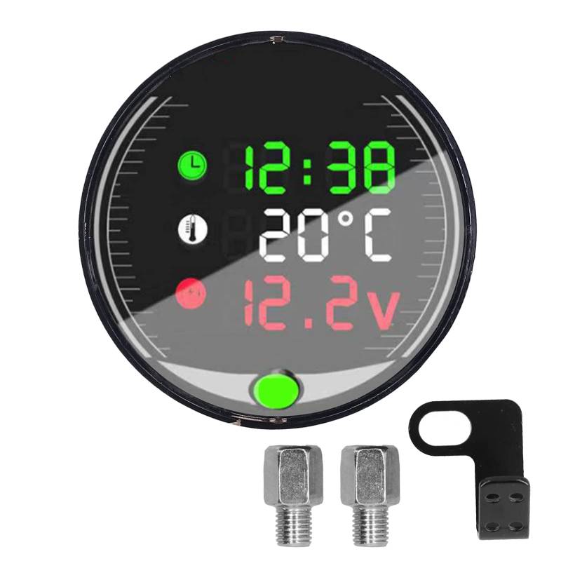 5-in-1-Universal-Motorrad-Voltmeter Mit LED-Anzeige von Mokernali