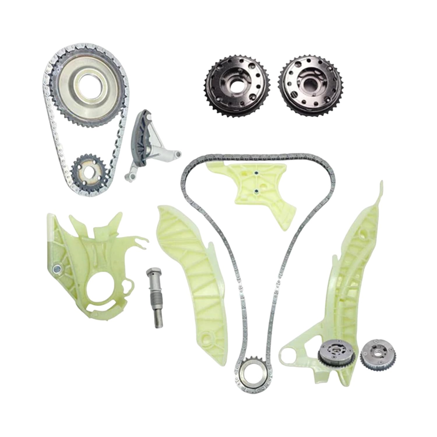 Molloparts 11418663609S1 Ölpumpe Steuerkettensatz kompatibel mit BMW DOHC TURBOCHARGED 2012-2017 11417605367S1 11417605367 11417602653 11317592850 von Molloparts