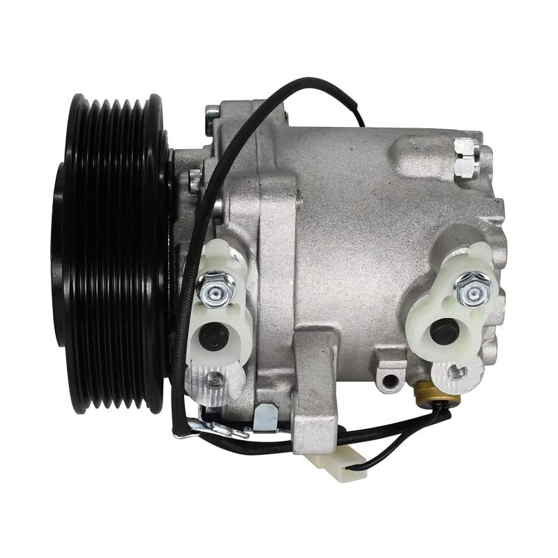 Molloparts 6 12 V Groove Klimaanlage Kompressor A/C Kompressor 447280-3080 112V00312V812V-101 112V00312V812V-104 kompatibel mit Kubota M135GX GXDTC M1312V SV07E von Molloparts