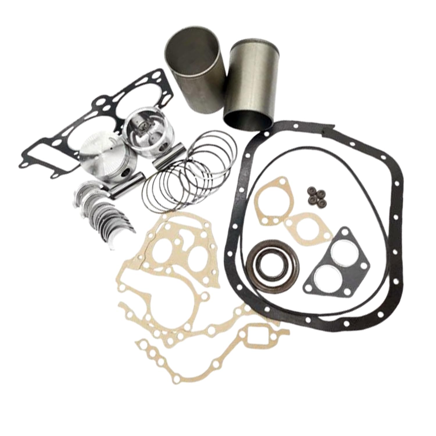 Molloparts BL00173 Rebuild Kit STD Compatible with Joyner 650 650cc Engine Sand Spider Commando Other Buggy Models von Molloparts