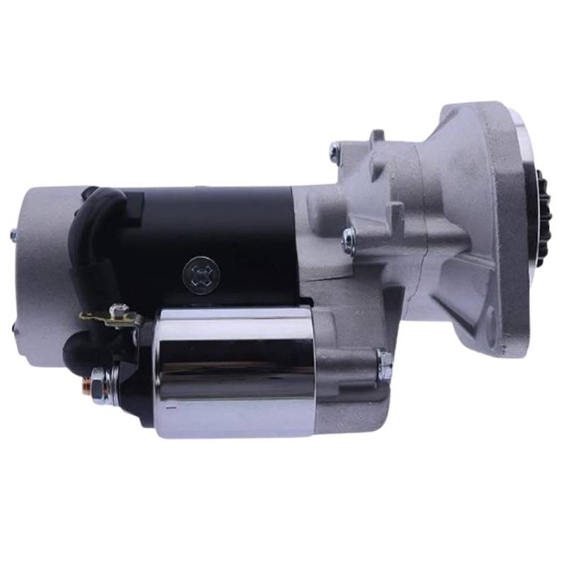 Molloparts Starter AM875415 8971287470 Kompatibel mit Hitachi ZAXIS30U-5N ZAXIS50U-2 ZAXIS50U-3 Kompatibel mit John Deere Rasenmäher 3365 3325 Kompaktlader 316GR 317G Kompaktbagger 35D von Molloparts