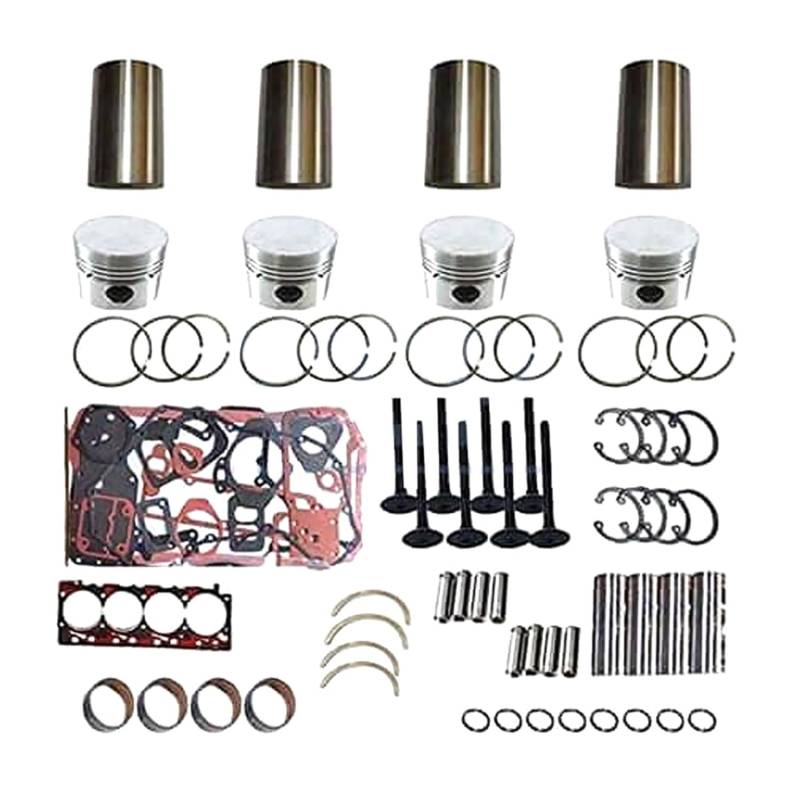 Molloparts Überholung Rebuild Kit Kompatibel mit Mitsubishi Gabelstapler Motor 4DR7 2.8L von Molloparts