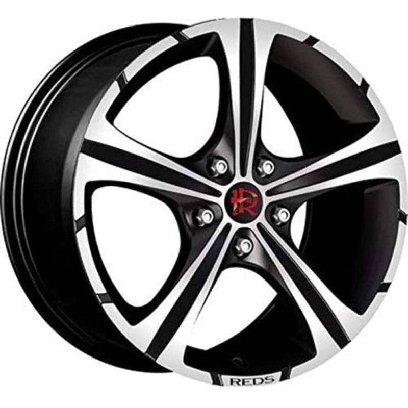 Momo Black Knight Black Matt 7.5 x 17 ET35 4 x 108 Leichtmetallfelge Mittel Mittel von Momo