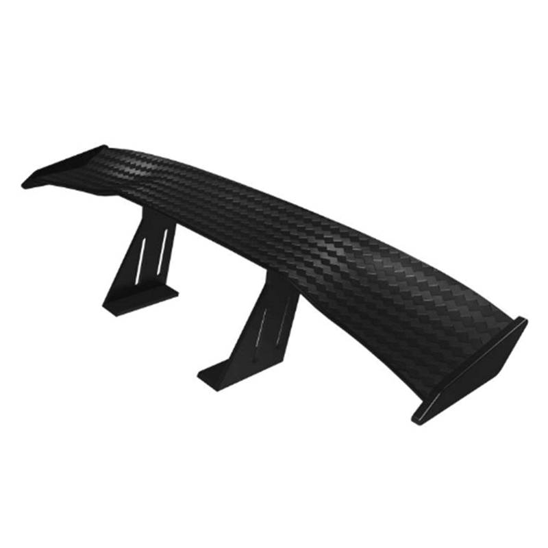 Heck Spoiler, Heckdekoration Für Auto, Heck Spoiler, Auto Heck Heckflügel Aluminiumlegierung Heckspoiler Heckdekoration Heckspoiler Universal Für Zweikammerfahrzeuge (Schwarz) von Monozoz