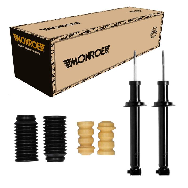 Monroe 2 Stoßdämpfer Hinten + Staubschutz passend für VW Derby 86 Polo 86 Federbein von Monroe Bundle