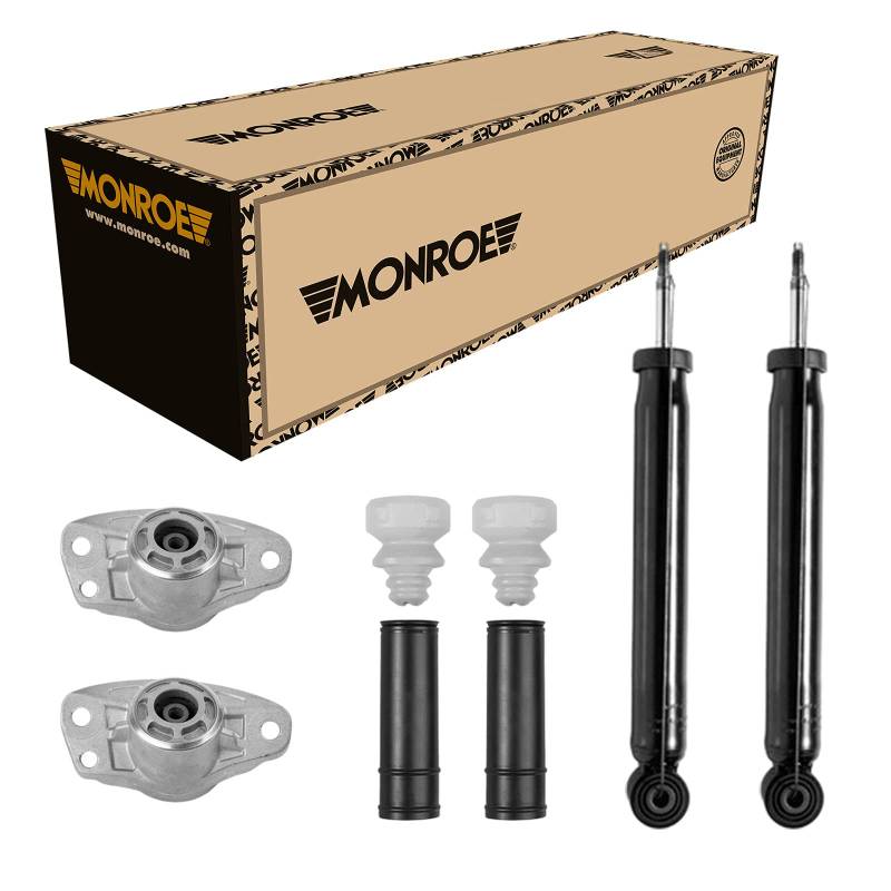 Monroe Stoßdämpfer Hinten + Domlager Staubschutz A3 8P1 A3 Sportback 8PA von Monroe Bundle